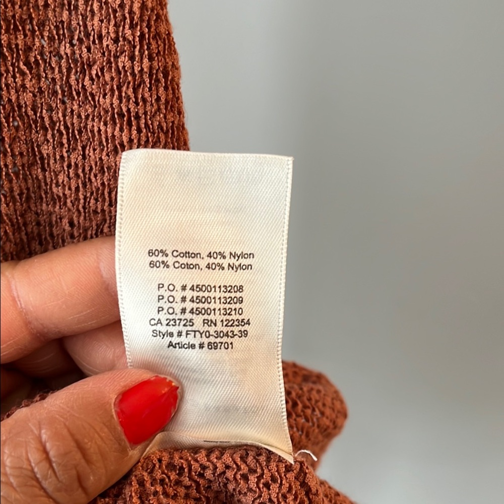 Aritzia The Group Babaton Eugenie Knit Top Colorado size S - Picture 7 of 8